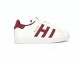 SOLAZER UNISEX SPOR BEYAZ BORDO
